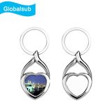Custom Sublimation Blank Metal Keyrings