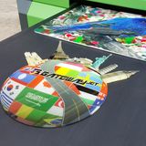 Flatbed UV Printer 3D Ceramic Tile Screen Printing Machine