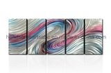 Metal Wall Art, Modern Home Decor, Abstract Artwork Sculpture (CHB60140202)