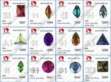 Flat Back Sew on Rhinestones for Garment Decoration