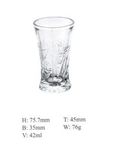 Glass Cup Glassware Mould Glass Tea Cup Glass Sdy-F00921