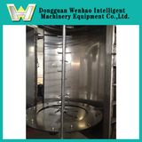 Vertoical Double Door Cosmetic Caps Plastic Aluminuim Vacuum Coating Machine