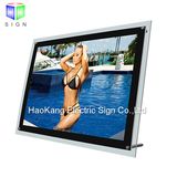 Crystal Frame Acrylic LED Light Box for Underwear Advertising Display