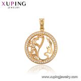 33761 2016 Xuping Newest Jewelry Design Valentine's Day Gift Heart Pendant
