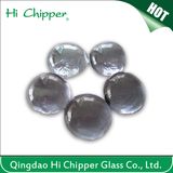 Grey Gemstone Glass Beads for Fire Pit Decoration