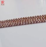 4-5mm Lavender Nature Pearl Strand