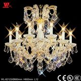 Crystal Chandelier with Glass Decoration Wl-82123