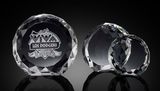 Round with Faceted Crystal Gifts