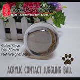 Dsjuggling 80mm Clear Acrylic Contact Juggling Ball Magic Ball