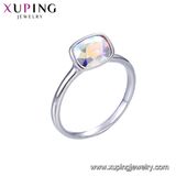 Xuping Wedding 5925 Silver Color 925 China Diamond Rings Crystals From Swarovski