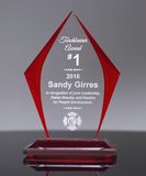 Acrylic Stand-up Award with Sharping Top