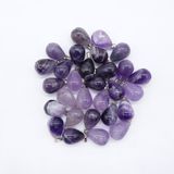 Water Drop Pendants Amethyst Crystal Stone Charms Pendulums