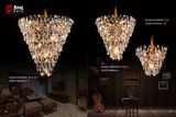 Modern Luxury K9 Crystal Pendant Light