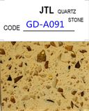 Golden Crystal Quartz Slabs