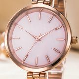 Custom Logo Quartz Men's Watch Crystal Swiss Wrist for Man (WY-17001B)