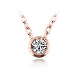 Party jewelry Magnetic Stainless Steel Necklace Studded with Crystals Women's Fashion Jewelry