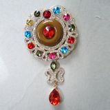 Fashion Accessory /Fashion Brooch with Diamond / Fashion Jewelry (WJ-014)