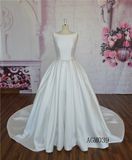 Ivory Ball Gown Wedding Dress Satin