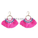 Handmade Bohemia Jewelry Long Silk Tassel Earrings Fashion for Women