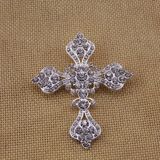 Fashion Jewelry Crystal Orange Stone Alloy Brooch Pin