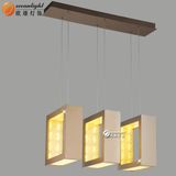 2017 New Design LED Crystal Pendant Lamps Square Decorative Pendant Lamps for Hotel Om66148