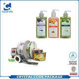 Custom Waterproof Adhesive Liquid Shampoo Bottle Sticker Label