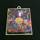 Custom Rectangle Printing Metal Medals