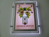 Picture Frame Slim Crystal Light Box for Advertising