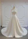 Sexy Lace V-Neck Wedding Dresses Ball Gown Wedding Guest Dresses