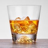 400ml Lead Free Crystal Beer Cup FUJI Moutain Beer Mug Juice Drinking Cup