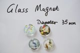 Souvenir Glass Beads Magnet