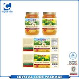 Printing Adhesive Pet Waterproof Honey Label Sticker