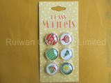 Crystal Glass Fridge Magnet for Christmas Decoration