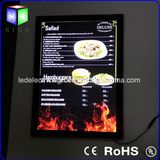 Aluminum Advertising Slim Acrylic LED Light Box with LED Slim Light Box