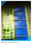 Printed Blue Sticker