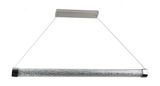 Modern 36W LED Chrome and Crystal Pendant Lamp (LED-15117P)