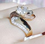 925 Sterling Silver Ring with CZ