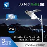 20W Solar Outdoor LED Street Light with Bridgelux LED Light
