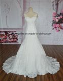 Lace Mermaid Wedding Dress Long Train