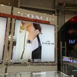 Slim LED Light Box Advertising Display for Watch Store