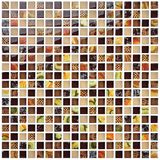 Hot Sale Price Square Crystal Glass Mosaic for Wall and Floor Tile