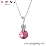 Necklace-00572 Xuping Fox Necklace 925 Sun Silver Color Jewelry