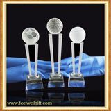 Basketball, Soccer Ball Blank Glass Trophy Custom