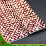 New Design Heat Transfer Adhesive Crystal Resin Rhinestone Mesh (HS17-11)