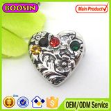 2015 European Exported Crystal Heart Magnetic Brooch