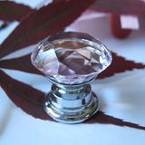 Pink Children Drawer Crystal Pull 20mm