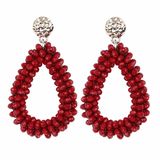 2017 Pendantes Christmas Drop Dangling Crystal Earrings for Women