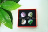 Glass Magnet Custom Round Dome Crystal Glass Fridge Magnets