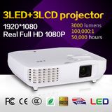 World Best Full HD 3LED 3LCD Projector
