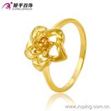 10290 Fashion Jewelry 24k Gold Plated Flower Finger Ring for Women